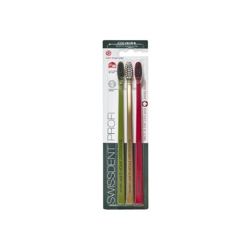 Swissdent Soft-Medium Festive Toothbrush Set - dantų šepetėlių rinkinys