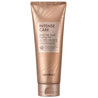 Tony Moly Intense Care Gold 24K Snail Peeling Gel - odos šveitimo gelis, 150 ml