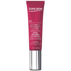 Topicrem AH3 Global Anti-Aging Eye Contour - paakių kremas nuo raukšlių, 15 ml
