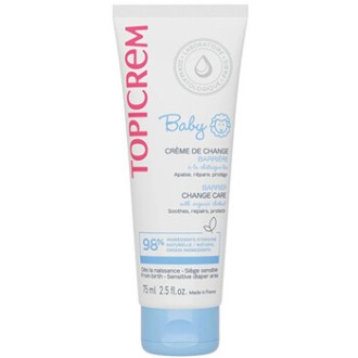 Topicrem Baby Barrier Change Care - apsauginis kremas nuo pūslių, 75 ml