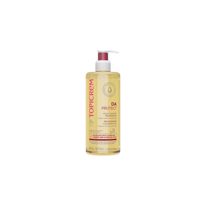 Topicrem DA Protect Replenishing Cleansing Oil - renewing shower oil, 500 ml