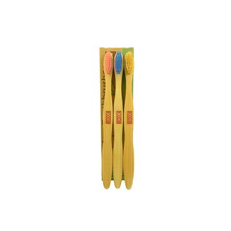 XPel XOC Toothbrush Soft (3 pcs) - Bamboo toothbrush