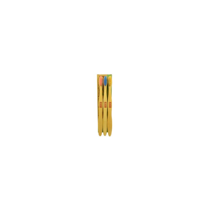 XPel XOC Toothbrush Soft (3 pcs) - Bamboo toothbrush