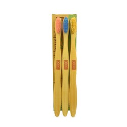 XPel XOC Toothbrush Soft (3 pcs) - Bamboo toothbrush