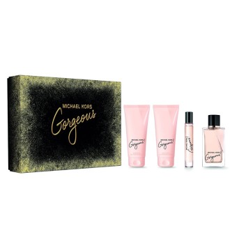 Michael Kors Gorgeous! Dárková sada EDP 100 ml, tělové mléko 100 ml, s