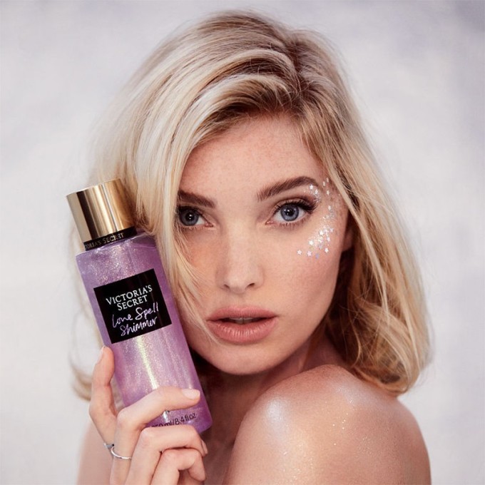 Victoria´s Secret Love Spell Shimmer Teal Veil- kūno dulksna, 250 ml