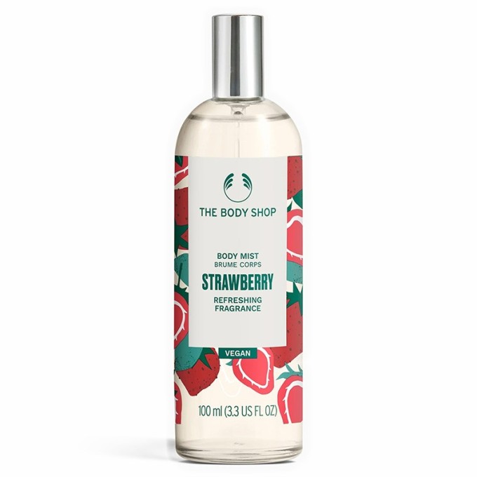 The Body Shop Strawberry Body Mist - kūno dulksna, 100 ml