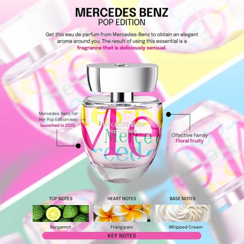 Mercedes Benz Mercedes-Benz for Her Pop Edition EDP kvepalai moterims, 90 ml