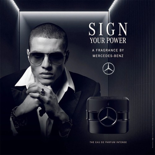 Mercedes Benz Sign Your Power Intense EDP kvepalai vyrams, 100 ml