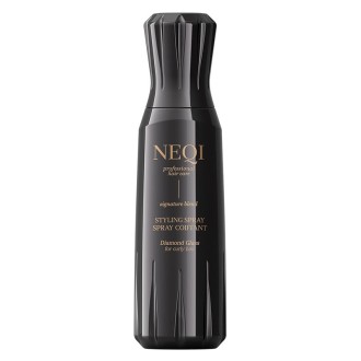 NEQI Diamond Glass Styling Spray - Formavimo purškiklis garbanotiems plaukams 180 ml