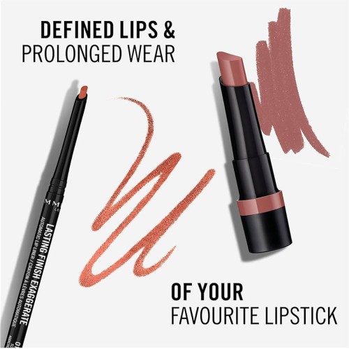 Rimmel Lasting Finish Exaggerate Lip Pencil 018 Rose Addiction
