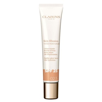 Clarins Skin Illusion Tinted Moisturizer SPF25 - Tonuotas drėkinamasis kremas, 40 ml - 0.25