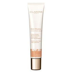 Clarins Skin Illusion Tinted Moisturizer SPF25 - Tonuotas drėkinamasis kremas, 40 ml - 0.25