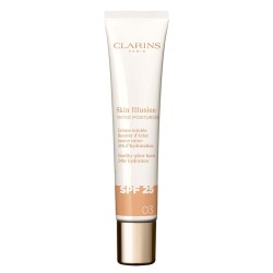 Clarins Skin Illusion Tinted Moisturizer SPF25 - Tonuotas drėkinamasis kremas, 40 ml - 03