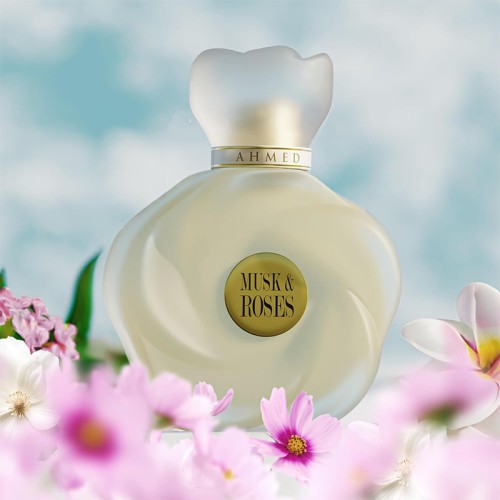 Ahmed Al Maghribi Musk & Roses EDP kvepalai moterims, 75 ml