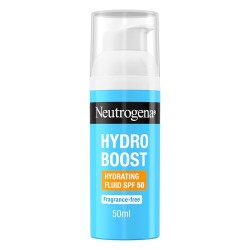 Neutrogena HydroBoost Hydrating Fluid SPF 50 - drėkinamasis skystis sausai odai, 50 ml