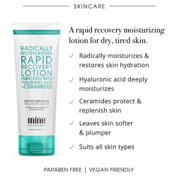 Minetan Rapid Moisturizing Recovery Lotion - drėkinamasis kūno losjonas, 207 ml