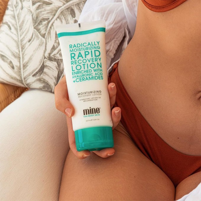 Minetan Rapid Moisturizing Recovery Lotion - drėkinamasis kūno losjonas, 207 ml