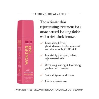 Minetan Wonder Tan Self Tan Foam - Savaiminio įdegio putos su drėkinamuoju ir senėjimą stabdančiu 2