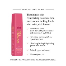 Minetan Wonder Tan Self Tan Foam - Savaiminio įdegio putos su drėkinamuoju ir senėjimą stabdančiu