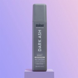 Minetan Dark Ash Self-Tan Foam - savaiminio įdegio putos tamsiai rudam atspalviui, 200 ml
