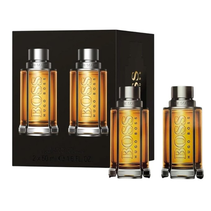 Hugo Boss The Scent Duo dovanų rinkinys vyrams - EDT 2 x 50 ml