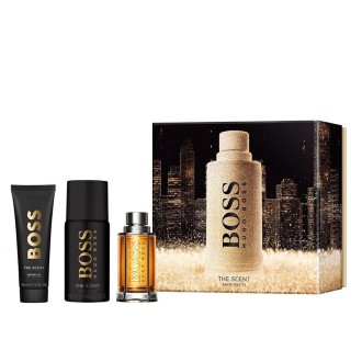 Hugo Boss The Scent Dovanų rinkinys vyrams - EDT 100 ml, dezodorantas 150 ml ir dušo želė 100 ml