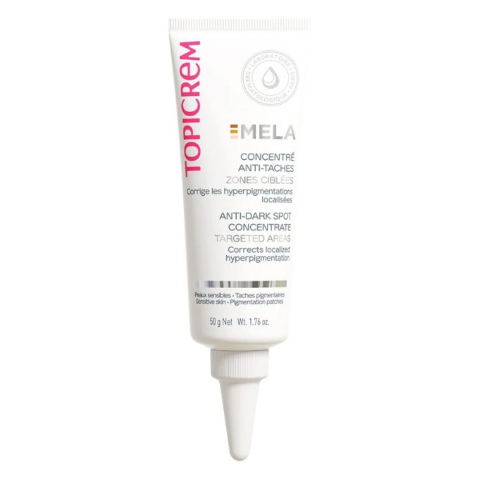 Topicrem MELA Anti-Dark Spot Concentrate - koncentratas pigmentinių dėmių korekcijai, 50 g
