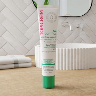 Topicrem AC Control Balancing Anti-Blemish Care - koncentruota priemonė nuo odos netobulumų, 40 ml 2