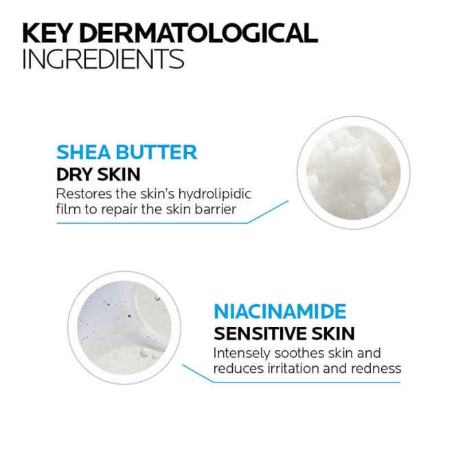 La Roche-Posay Lipikar Surgras Shower Gel - dušo želė labai sausai ir jautriai odai, 750 ml