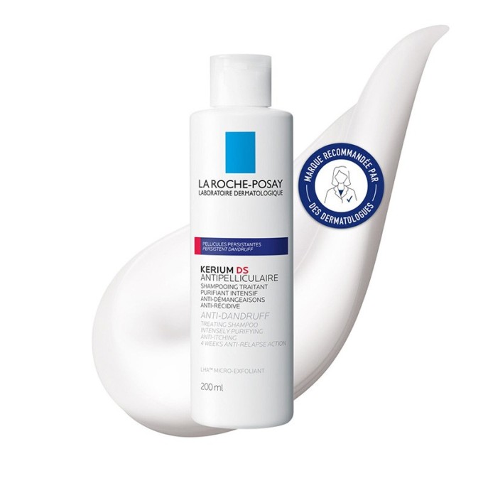 La Roche-Posay Kerium DS Shampoo - intensyvus šampūnas nuo pleiskanų, 200 ml