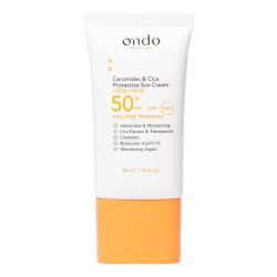 Ondo Beauty 36.5 CHOK-CHOK Ceramides & Cica Protective Sun Cream SPF 50+ - apsauginis kremas nuo
