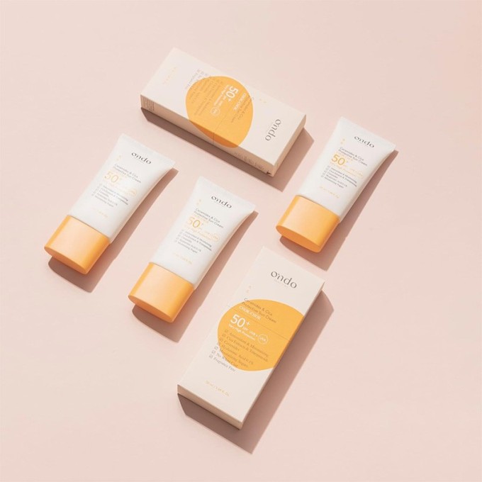 Ondo Beauty 36.5 CHOK-CHOK Ceramides & Cica Protective Sun Cream SPF 50+ - apsauginis kremas nuo