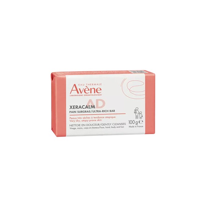 Avene XeraCalm Ultra-Rich Bar - Kietasis muilas labai sausai ir atopinei odai, 100 g