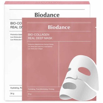 Biodance Bio-Collagen Real Deep Mask - Kolageno veido kaukė, 4 vnt.