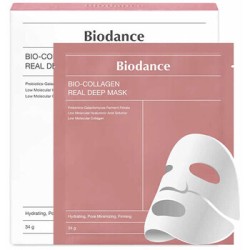 Biodance Bio-Collagen Real Deep Mask - Kolageno veido kaukė, 4 vnt.