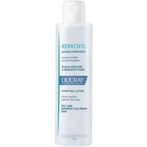 Ducray Keracnyl Purifying Lotion - Valomasis losjonas probleminei odai, 200 ml