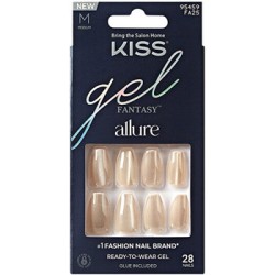 Kiss My Face Gel Fantasy Allure MoonBeam Nails - Geliniai nagai ( 28 vnt. 