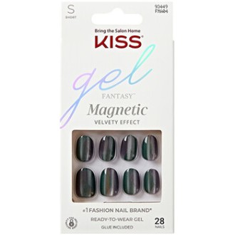 Kiss My Face Gel Fantasy Magnetic Nails - Geliniai nagai ( 28 vnt. 