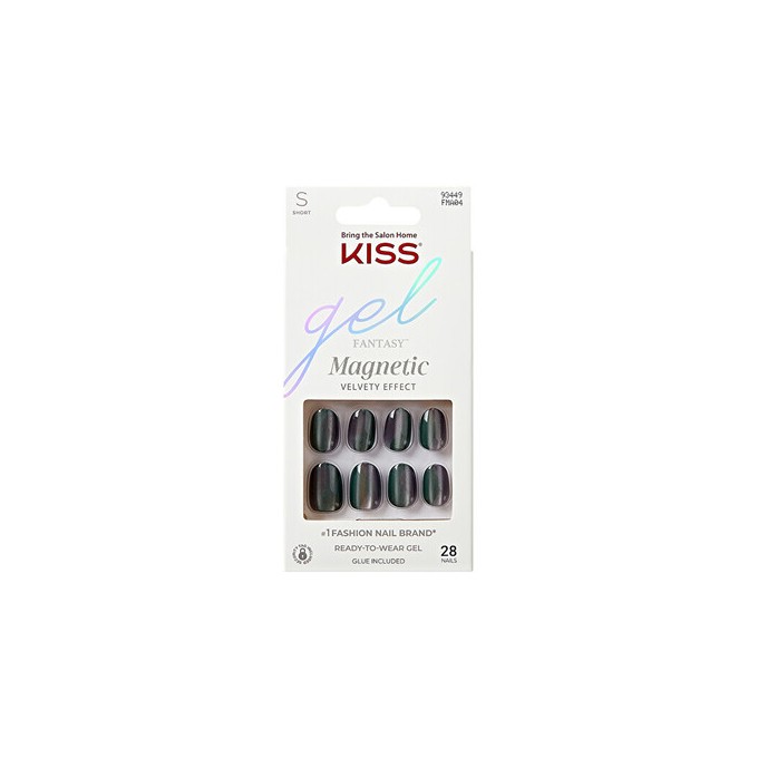 Kiss My Face Gel Fantasy Magnetic Nails - Geliniai nagai ( 28 vnt. 