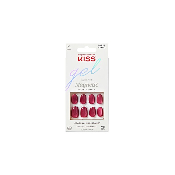 Kiss My Face Gel Fantasy Magnetic Set Us Free Nails - Geliniai nagai ( 28 vnt. 