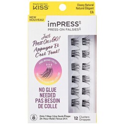 Kiss My Face imPRESS 01 Classy Natural - Priklijuojamos dirbtinės blakstienos
