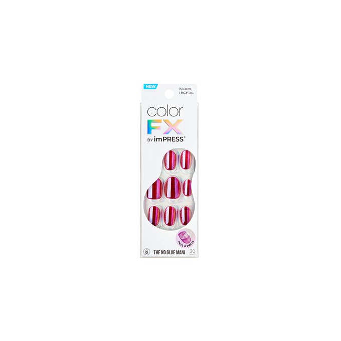 Kiss My Face imPRESS Color FX Around You Nails - Lipnūs nagai ( 30 vnt. 