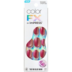 Kiss My Face imPRESS Color FX Walk Out Nails - Lipnūs nagai ( 30 vnt. 