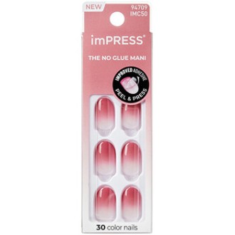 Kiss My Face imPRESS Color Nails Beat The Heat Nails - Lipnūs nagai ( 30 vnt. 