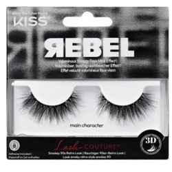 Kiss My Face Lash Couture Rebel Collection 02 Main Character - Dirbtinės blakstienos