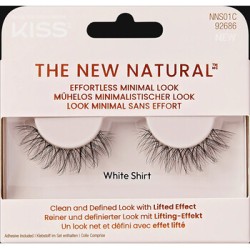 Kiss My Face The New Natural 01 White Shirt Lashes - Dirbtinės blakstienos
