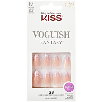 Kiss My Face Voguish Fantasy Nails - Nalepovací nehty ( 28 ks )