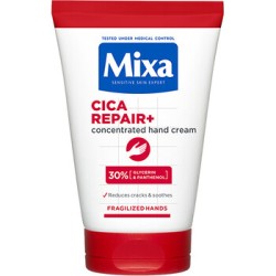 Mixa Cica Repair+ Concentrated Hand Cream - Kremas sausoms ir skilinėjančioms rankoms, 50 ml