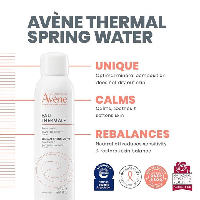 Avene Eau Thermale Thermal Spring Water - purškiamasis terminis šaltinio vanduo, 150 ml